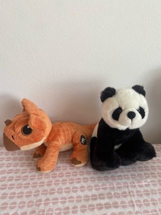 6 Peluches Variados