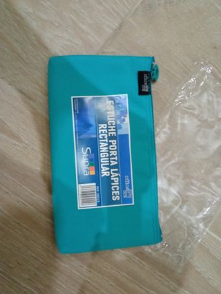 Estuche Porta Lápices Supra turquesa