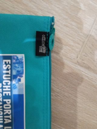 Estuche Porta Lápices Supra turquesa