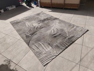 Alfombra gris beige 2x2,85m