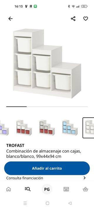 Mueble almacenaje juguetes IKEA. No envíos