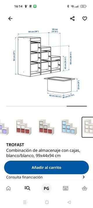 Mueble almacenaje juguetes IKEA. No envíos