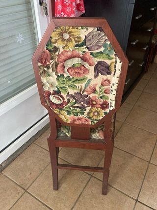 2 Sillas madera vintage