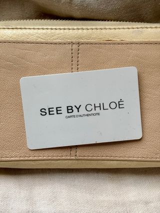 Cartera See by Chloé - Piel