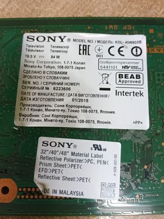 1-889-202-23, de SONY KDL-40W605B, (ref-351)