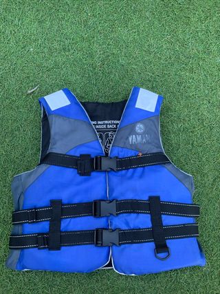 Chaleco Yamaha azul talla S