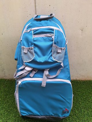 Mochila portabebés azul