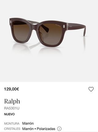 Gafas Ralph Lauren - Marrón