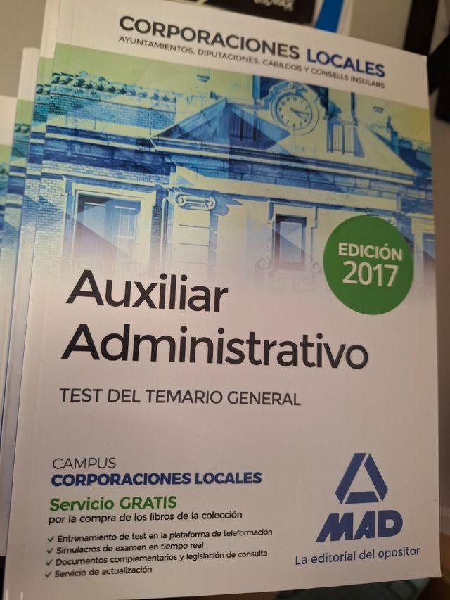 Auxiliar administrativo de corporaciones locales