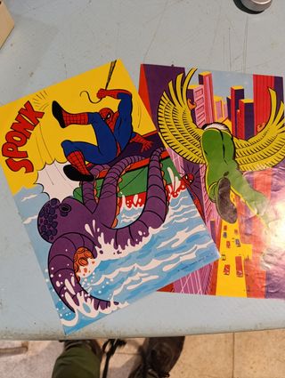 Puzzle Spiderman Vintage Borrás