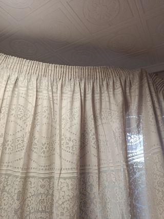 Cortinas Beige - Tela