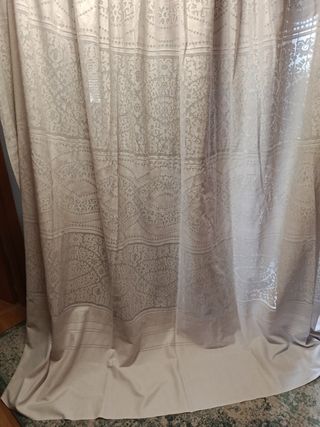 Cortinas Beige - Tela