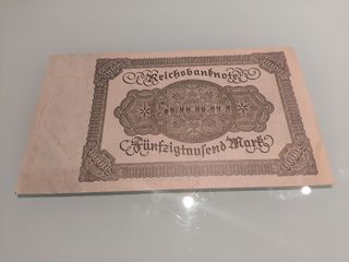 Billete 50.000 marcos alemanes (1922)