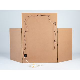 Espejo/Tocador de camerino con iluminación