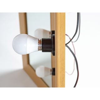 Espejo/Tocador de camerino con iluminación