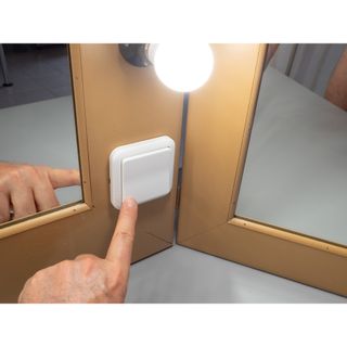 Espejo/Tocador de camerino con iluminación