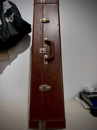 Hardcase sax tenor piel marrón