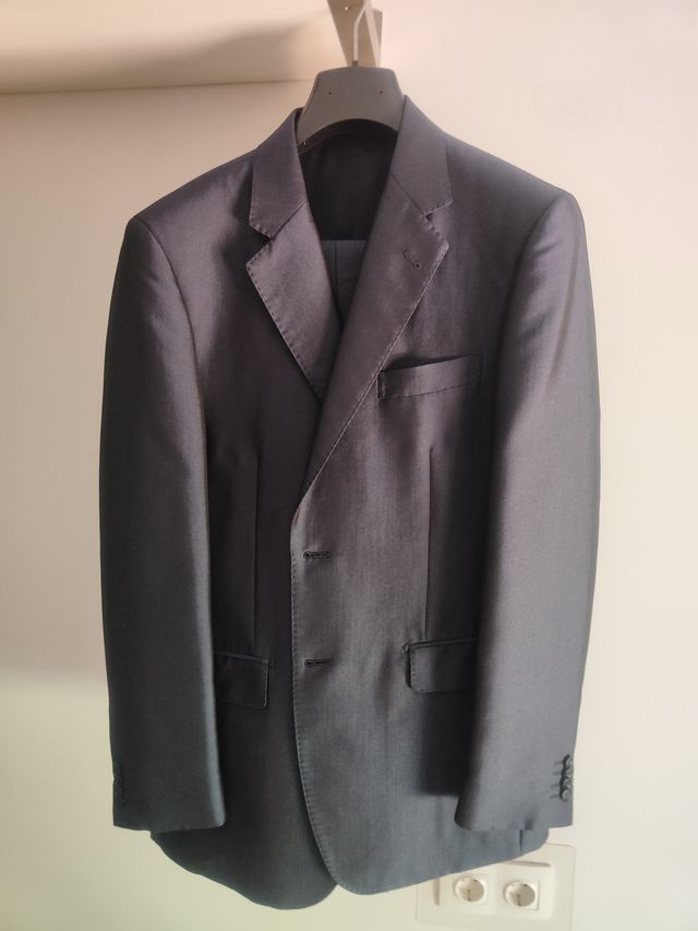 Traje azul hombre - Talla L (50)- Urge venta