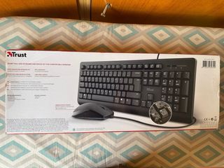 Teclado sin ratón Trust - Negro