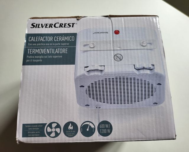 Calefactor cerámico 1200W