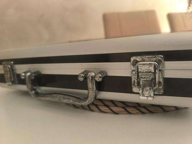 Estojo de maquilhagem - Alumínio