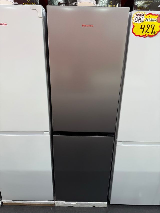 OFERTA NEVERA COMBI HISENSE 180X55cm ( NO FROST )