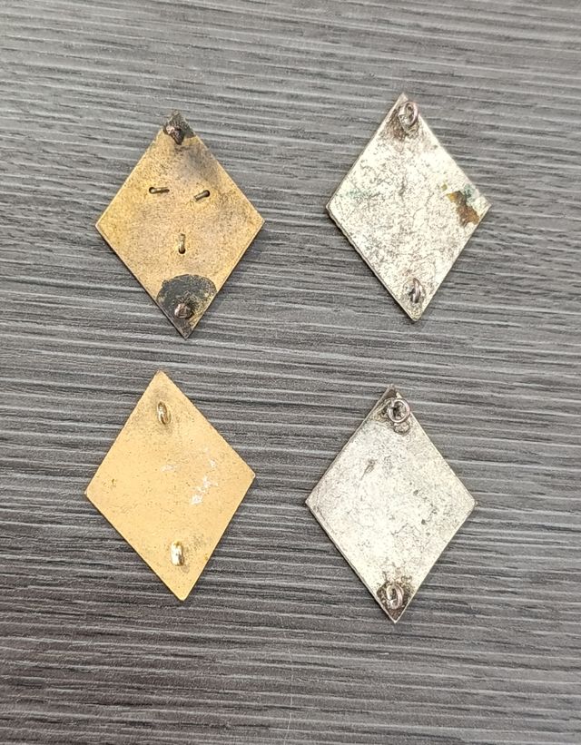 4 diamanti militari «Stato maggiore» «Farmacia»