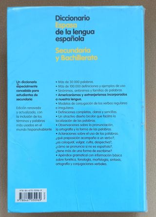 Diccionario Espasa de la lengua española 