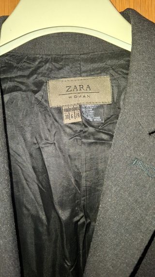 Americana Zara negra talla S