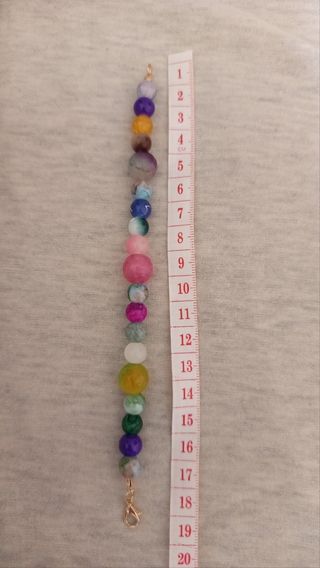 Pulsera artesanal multicolor