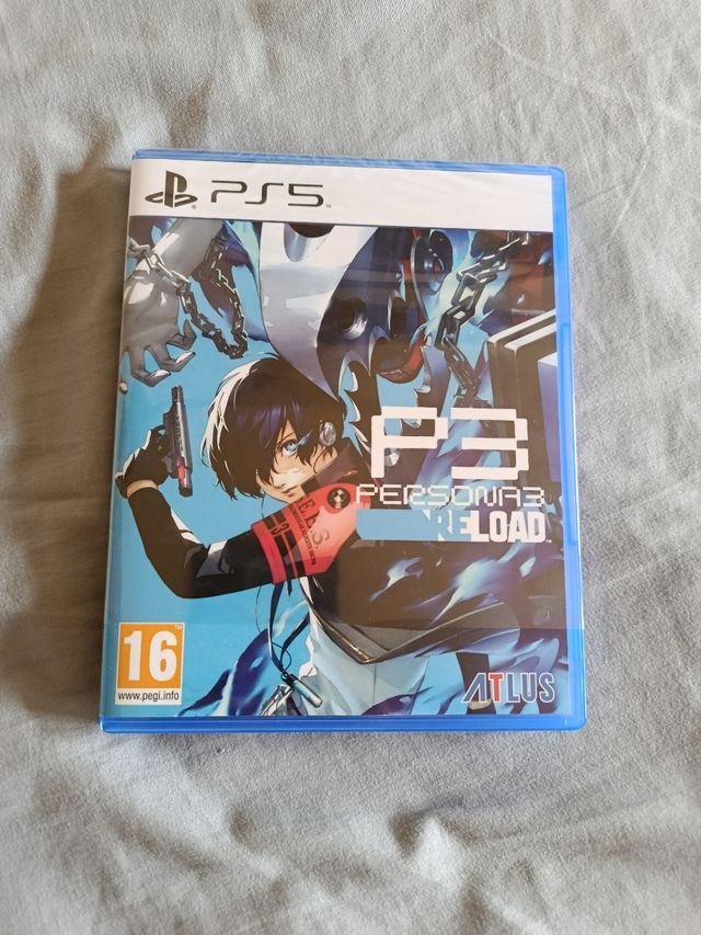 Persona 3 Reload PS5 semiprecintado.