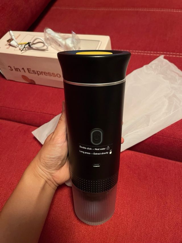 Cafetera Espresso Portátil 3 en 1