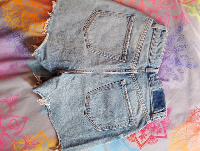 Shorts vaqueros rotos