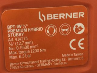 herramienta neumatica berner bpt-iw 1/2