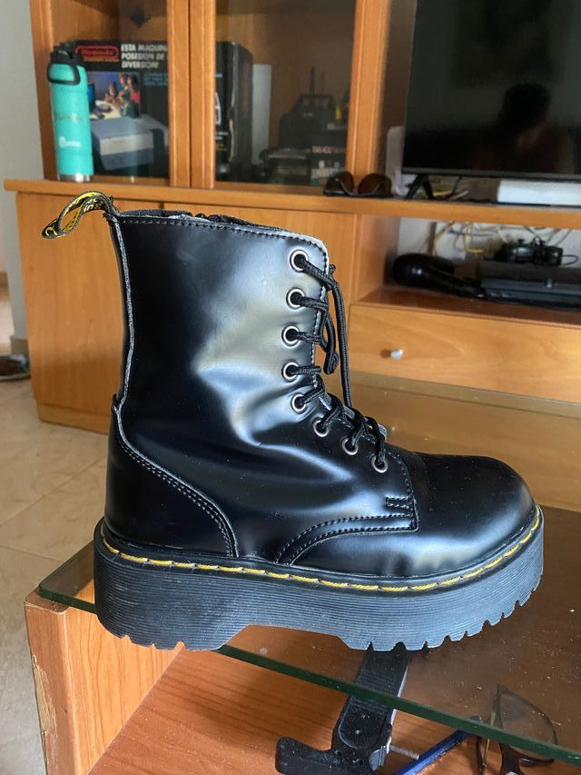 Botas negras plataforma