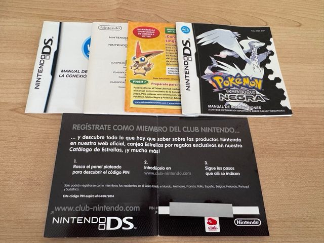 Pokémon Edición Negra Nintendo DS