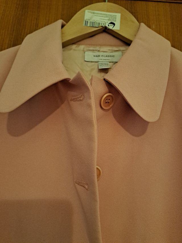Chaqueta rosa mujer talla L (40)
