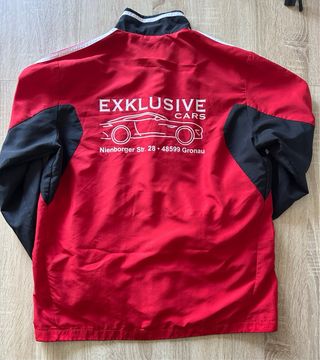 Adidas Y2K Shell Vintage Track Jacket – Red Black 