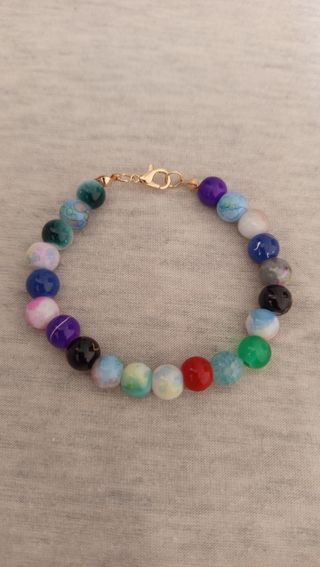 Pulsera Piedras Multicolor