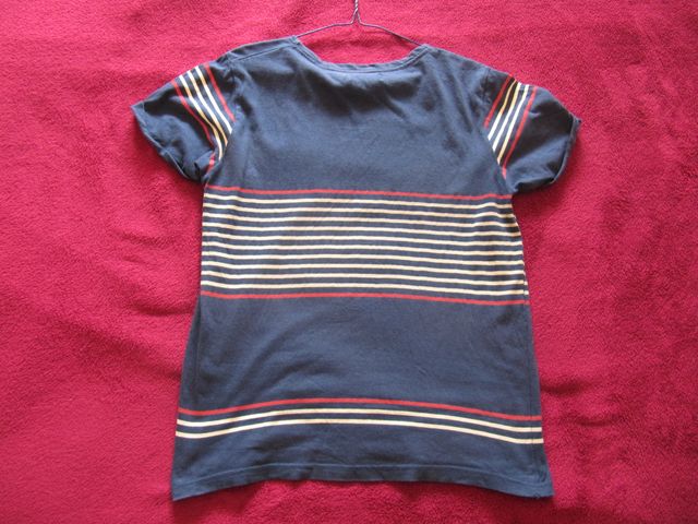 Camiseta Jack & Jones rayas azul marino