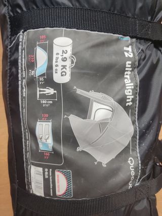 Tienda Quechua T2 ultralight camping
