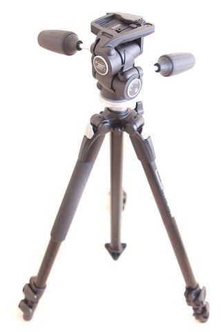 Trípode Manfrotto 190XB + Rótula 804RC2