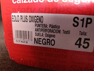 Calzado seguridad Panter nº45