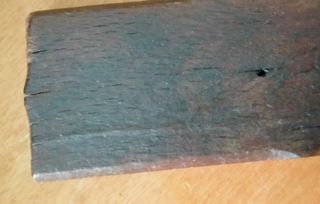 Crocifisso antico legno metallo