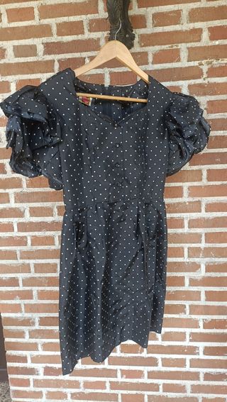 Vestido lunares 90's