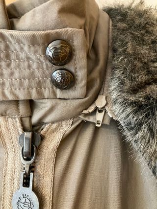 Parka Javier Simorra beige