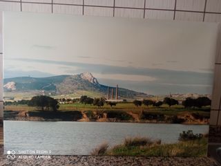 Cuadro paisaje lago