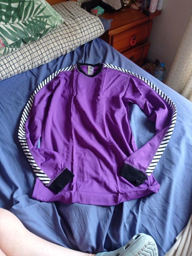 Camiseta térmica HH morada - Talla L