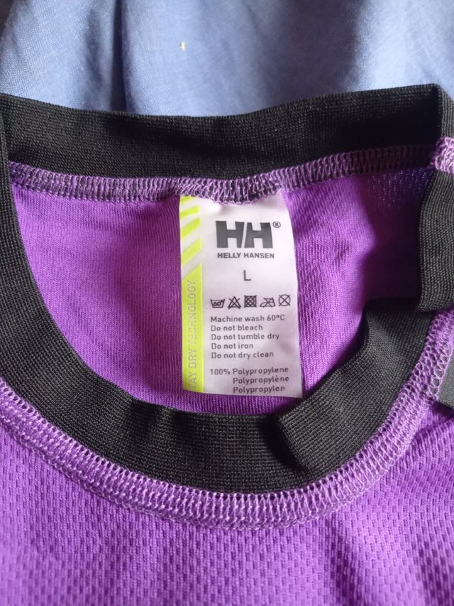 Camiseta térmica HH morada - Talla L