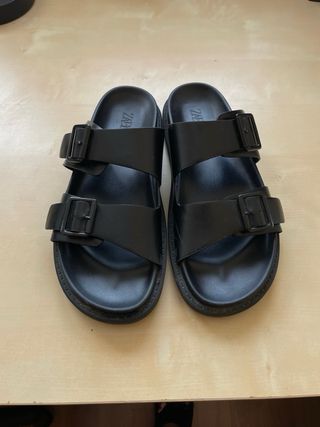 Sandalias Zara negras - talla 41